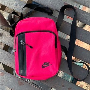 “Red / Pink” Nike tech cross-body bag